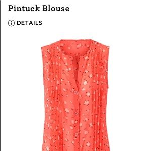 CAbi Pintuck blouse size XL